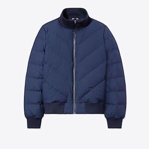 NWT Authentic Luxury Winter Tory Burch Waterproof Quilted Down Bomber Jacket